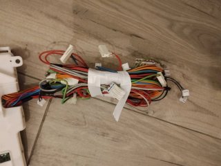 Placa y cableado lavadora Zanussi