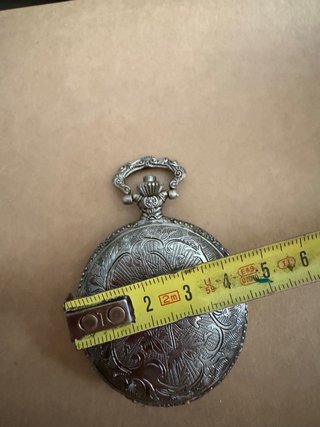Reloj de bolsillo antiguo tren