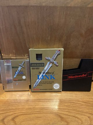 Lote Nintendo NES con Caja y 3 Videojuegos PAL ESP