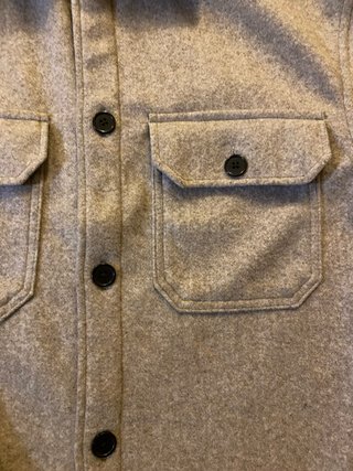 Giacca camicia H&M beige taglia M