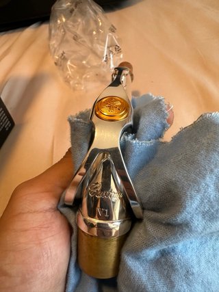 Tudel Yamaha Custom AV1S Baño Plata ALTO SAX