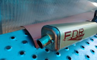 Tubo de escape FDR Derbi Variant Start