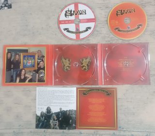 Lote Heavy Manowar, Saxon y Dream Evil + Extras.