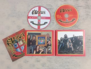 Lote Heavy Manowar, Saxon y Dream Evil + Extras.