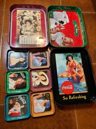 Set Vassoi Vintage Coca Cola