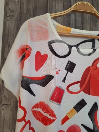 Camiseta estampada