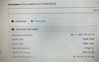 Mando PS4 DualShock 4 V1 (JDM-030) Restaurado