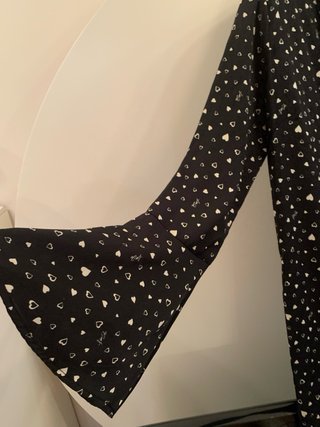 Vestido Liu Jo Negro Corazones