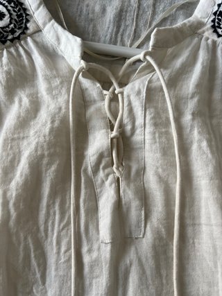 Camisa Zara bordada