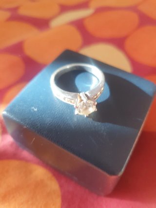 Anillo de  Plata 925 con Circonitas