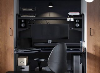 Escritorio Gaming Ikea Fredde Negro