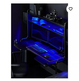 Escritorio Gaming Ikea Fredde Negro