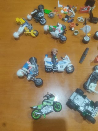 Set Playmobil Moto e Accessori