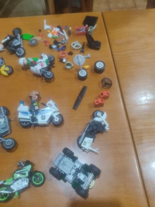 Set Playmobil Moto e Accessori