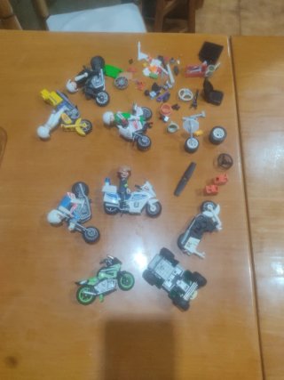 Set Playmobil Moto e Accessori
