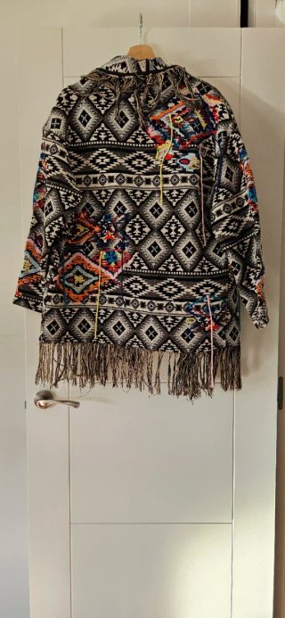 Chaqueta Zara Bohemia Talla Única Multicolor
