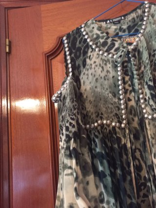 Vestido con abrigo S