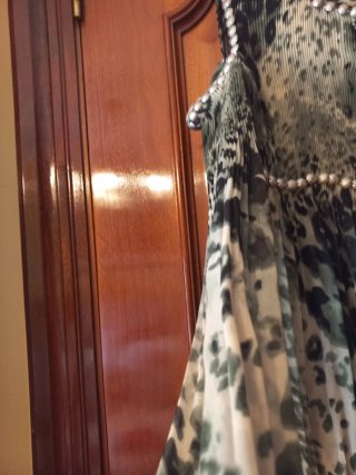 Vestido con abrigo S