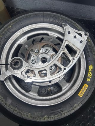 Torsen con soporte para pinza Minarelli