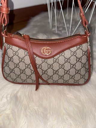 Borsa Gucci donna beige e marrone