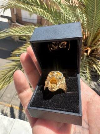 Sello Oro 18k Gorila