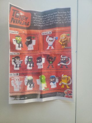Figura Funko Toilet Ninjas Bonus