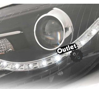 FE FAROS AUDI A4 B7 LUZ DIURNA LED FONDO NEGRO 04-07 R146286
