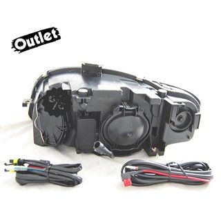 FE FAROS AUDI A4 B7 LUZ DIURNA LED FONDO NEGRO 04-07 R146286
