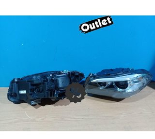 FE FAROS BMW F10 F11 10-13 XENON OJOS ANGEL LED LOOK LCI FON