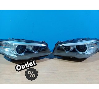 FE FAROS BMW F10 F11 10-13 XENON OJOS ANGEL LED LOOK LCI FON
