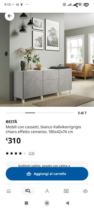 Mueble Salón BESTÅ IKEA