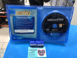 Uncharted El Legado Perdido PS4