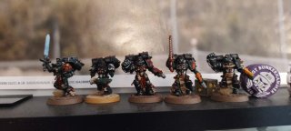 Warhammer 40k ejercito Ángeles Sangrientos pintado