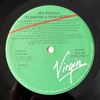 Sex Pistols - Flogging a Dead Horse - LP