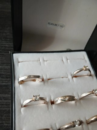 Lote de anillos de plata