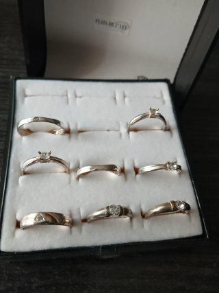 Lote de anillos de plata