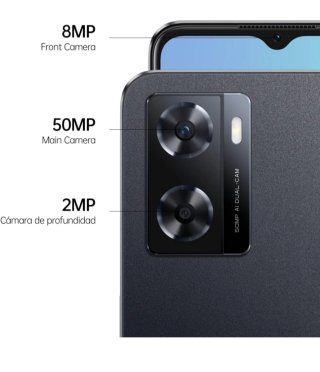 Móvil OPPO A57s Negro. Excelente estado
