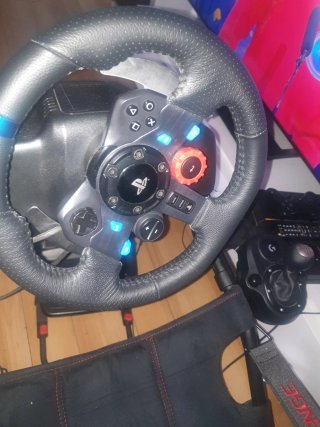 Silla Playseat con Volante y Pedales