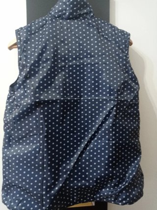 Chaleco reversible azul marino