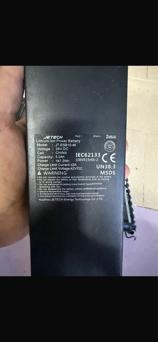 Pack Baterías Patinete Eléctrico
