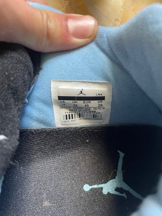 Nike Air Jordan 4 - University Blue, Retro Thunder
