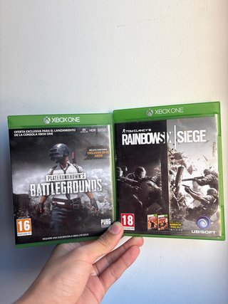 I due insieme 5€ Rainbow Six Siege e PUBG Xbox One