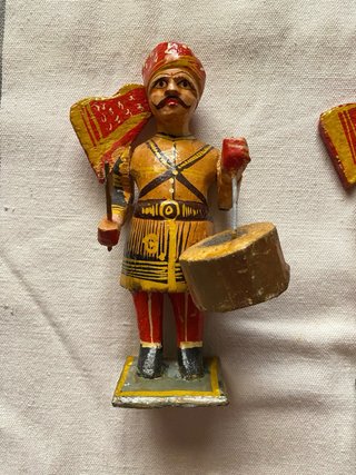 Figuras madera músicos