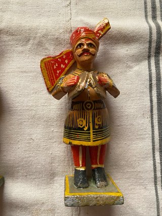 Figuras madera músicos