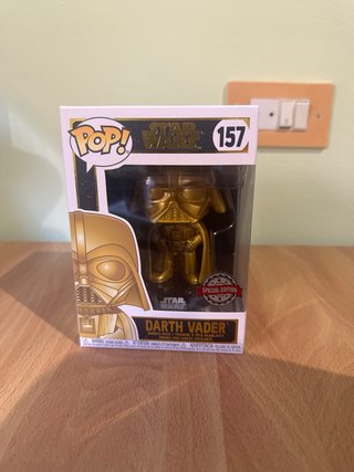 Funko Pop Star Wars Darth Vader Dorado 157