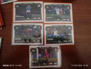 Cartas de fútbol Topps Counter Attack