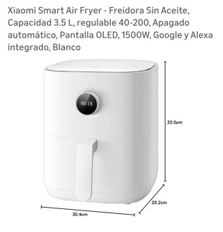 Freidora Xiaomi Smart Air Fryer 3.5L Blanca