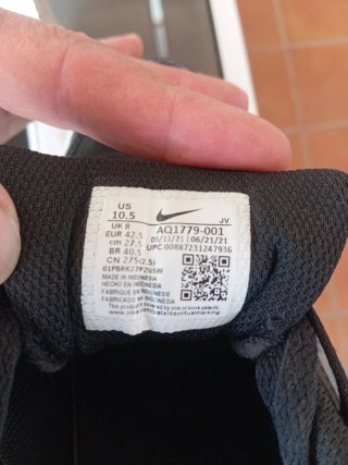Zapatillas Nike Negras y Blancas