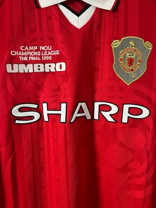 •Maglia Man Utd Beckham CL 98/99 - Vintage•