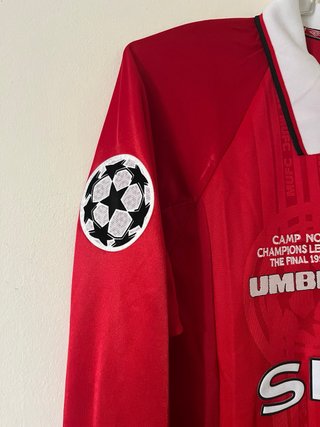 •Maglia Man Utd Beckham CL 98/99 - Vintage•
